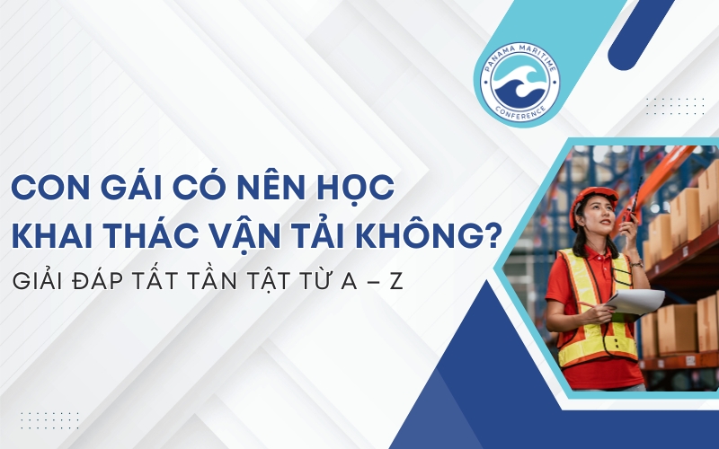 con gái có nên học khai thác vận tải