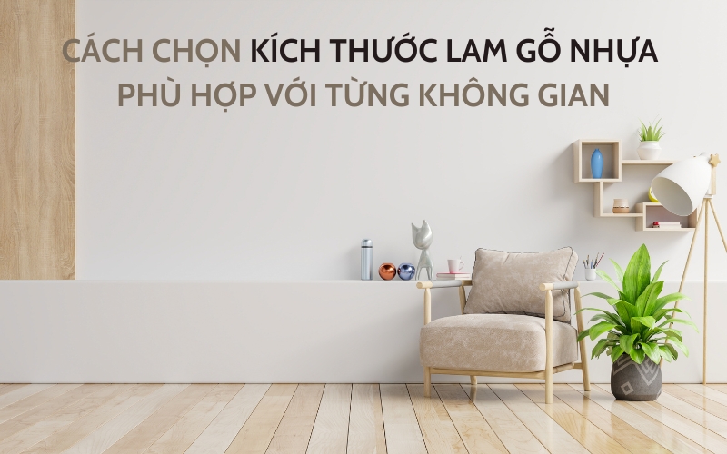 kích thước lam gỗ nhựa