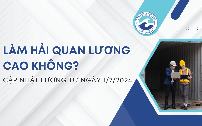 làm hải quan lương cao không