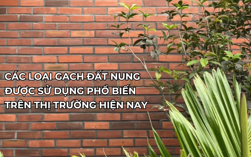 Các loại gạch đất nung